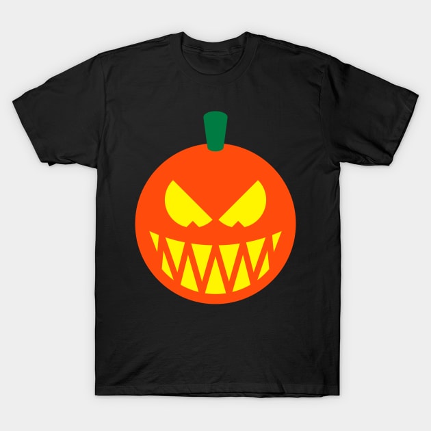 Halloween Pumpkin (Jack O’Lantern / Emoticon / 3C) T-Shirt by MrFaulbaum